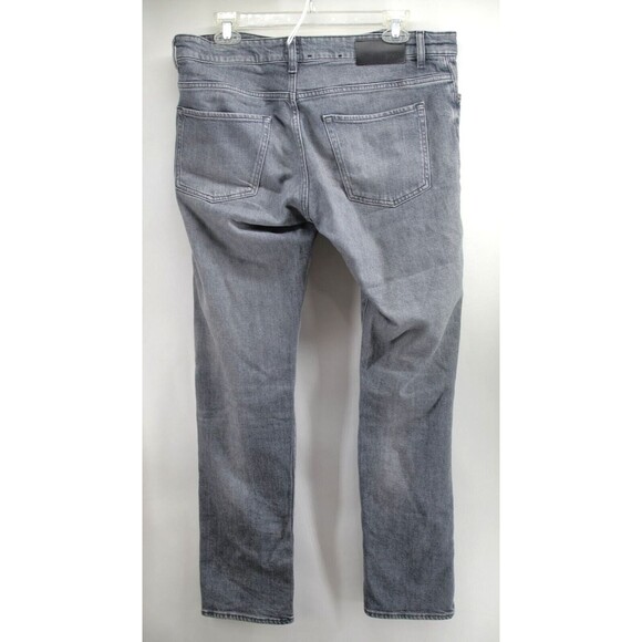 Hugo Boss Jeans Men 34x32 Gray Candiani Stretch Italian Fabric City Preppy - Picture 8 of 14